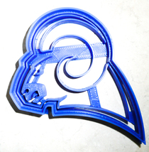 Los Angeles Rams Theme Football Team Sports Cookie Cutter Made in USA PR977 - £3.12 GBP