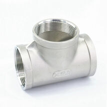 2 Pcs, 2" 150 Female NPT Tee Cast 304 Stainless Steel Pipe Fitting - $71.94