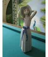 LLADRO FIGURINES GIRLS GREEN DRESS HAT YAWNING BOY PICK 1 - $170.96 CAD