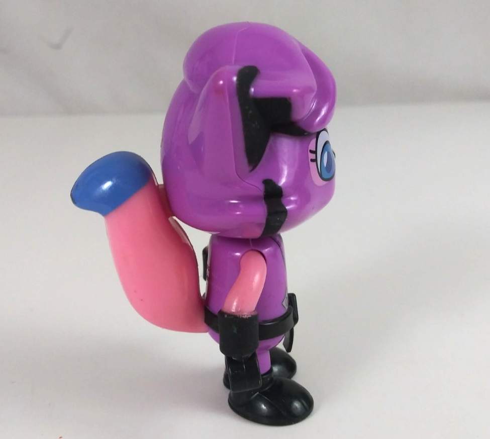 Bonkers Ryan's World Ninja Warrior Purple Lexa 3" Toy Figure Item image 2