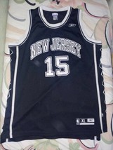 Reebok Swingman NBA Blackout New Jersey Nets Vince Carter Brooklyn VINTAGE XL - £115.08 GBP