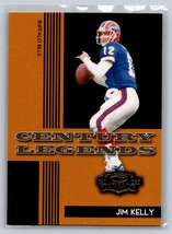 2006 Donruss Threads #CL-6 Jim Kelly Century Legends Gold - £1.59 GBP