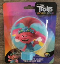 Dreamworks Trolls World Tour LED Night Light By Intertek (#5009873) NIP. - £6.99 GBP