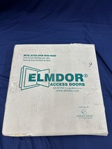 Elmdor 12x12″ Fire‑Rated Wall Access Door with Cylinder Lock – New, Open... - $14.84