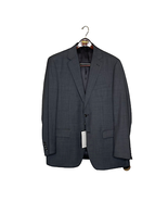 Bespoke Mens Custom Made Sport Coat Size 44R Gray 2-Button Wool Lined - £85.13 GBP