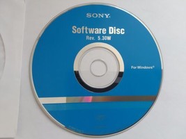 Sony Software Compact Disc CD Rom Re. 5.30W For Windows 2004  - $11.52