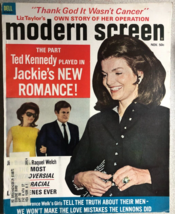 MODERN SCREEN Magazine November 1968 Raquel Welch, Jackie Kennedy - £11.67 GBP
