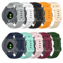 Bands Compatible With Garmin Vivoactive 4S / Vivomove 3S/ Venu 2S Band Silicone  - £29.87 GBP