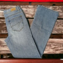 Jordache Bootcut Flare Big Girl&#39;s size 16 Light Blue Denim Jeans - £6.01 GBP
