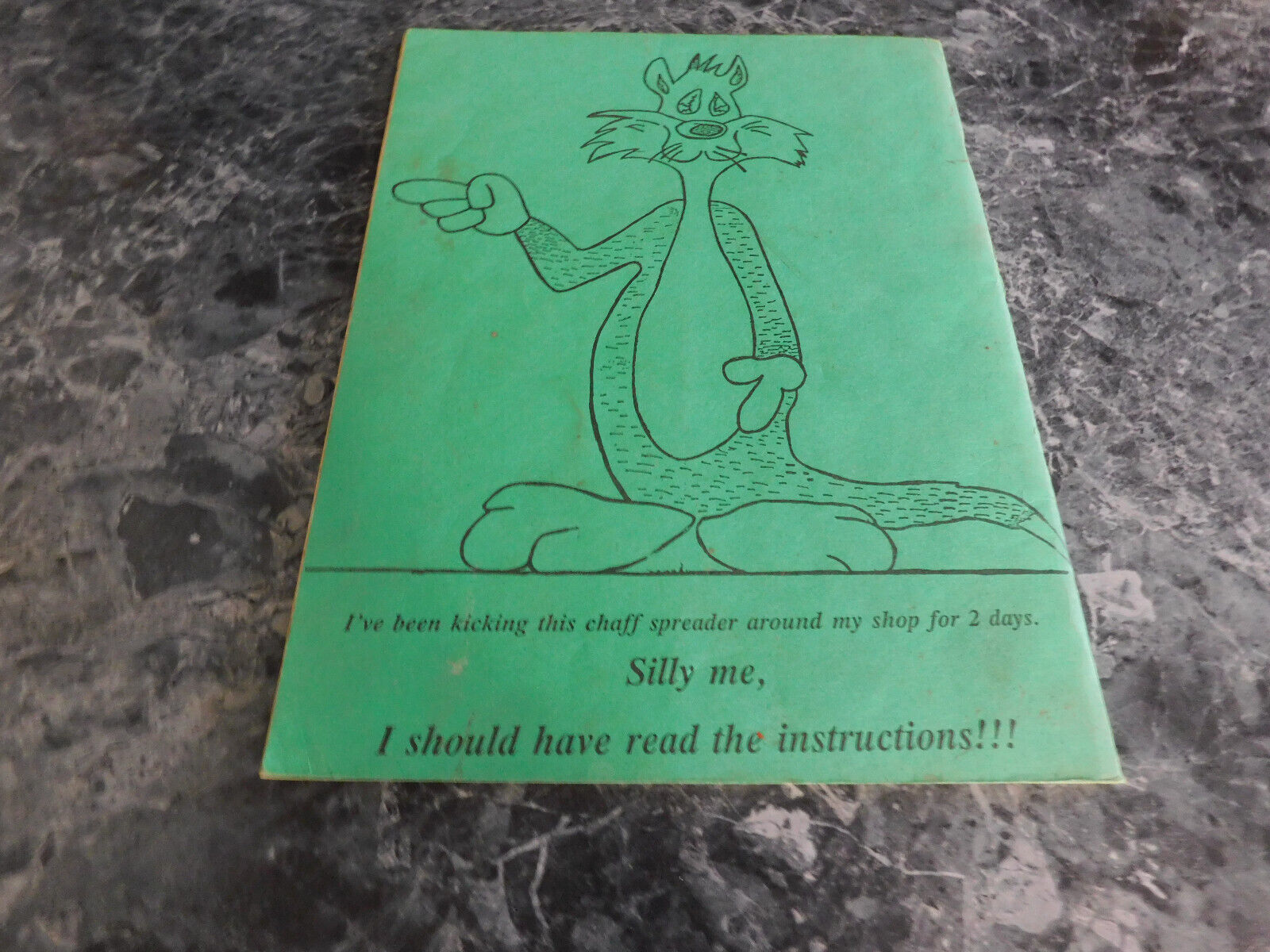 Vittetoe chaff Spreader John deere Installation Instructions - $9.99