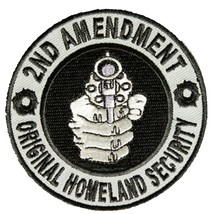 2ND AMENDMENT ORIGINAL HOMELAND SECURITY ROUND PATCH - Color - Veteran O... - £4.68 GBP