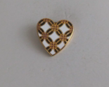 Vintage Beautiful Mosaic Design Heart Lapel Hat Pin - $7.28