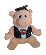 Harley Davidson Stuffed Animal Pig Hog BIKER Leather Vest LARGE Plush - $40.62 CAD