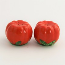 40s 50s Vintage Made In Japan Ceramic Fired On Glaze Tomato Shakers - £7.87 GBP