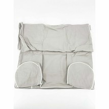 New Pottery Barn Kids My First Anywhere Chair Gray Piping Slipcover Valentine - £38.68 GBP