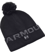 Under Armour Beanie Mens One Size Halftime Fleece Pom Top Black - £19.77 GBP