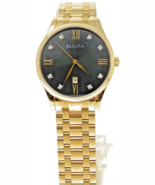 Bulova Men&#39;s Classic Stainless Steel Watch with Diamonds and Day D... (F... - €254,25 EUR