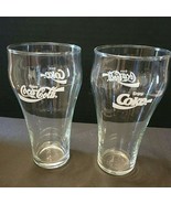 2 6&quot; COKE GLASSES &quot;ENJOY COCA-COLA&quot; - $27.52 CAD