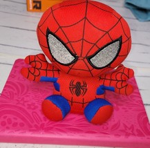 TY Beanie Baby Spider-man Marvel 6" Tall Stuffed Plush Doll No Tag! - $5.90