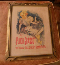 orig Le Punch Grassot Maitre de L&#39; Affiche 5 Jules Cheret in Old Deco Fr... - £196.72 GBP