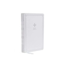 NRSV Catholic Edition Gift Bible, White Leathersoft (Comfort Print, Holy Bible,  - £31.36 GBP