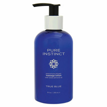 Pure Instinct Pheromone Massage Lotion With Almond Oil - True Blue - 8 fl oz - £11.94 GBP