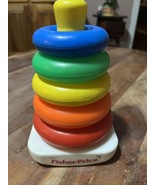 Fisher Price Rock-A-Stack #627 Complete Plastic Stacking Rings Toy Vinta... - €11,37 EUR