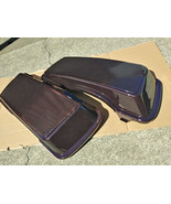 Black Cherry Dual 6 x 9 Speaker Lids for Harley Touring Saddlebags 1994-... - $186.12