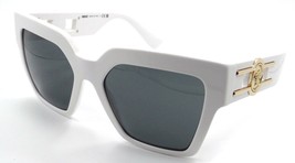 Versace Sunglasses VE 4458 314/87 54-19-135 White / Dark Grey Made in Italy - $294.00
