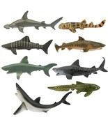 8Pcs Shark Toys Sea Creature Animals Figures, Plastic Ocean Animal Figur... - $28.99