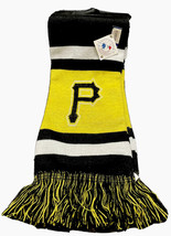 Pittsburgh Pirates Scarf MLB Genuine Merchandise NEW WITH TAGS - $14.99