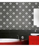 Wall Stencil Moroc-n-Roll - Beautiful trendy moroccan stencils for DIY w... - $49.00