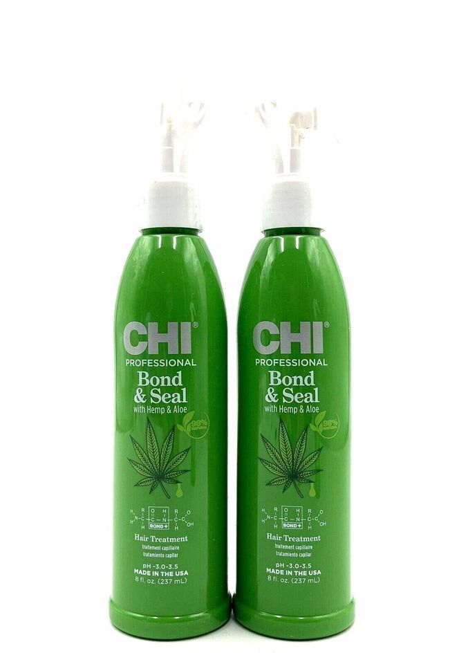 CHI Bond & Seal With Hemp & Aloe Hair Treatment 8 oz-2 Pack - $39.55