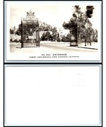 RPPC PHOTO Postcard-California, Glendale, Forest Lawn Memorial Park Entr... - £2.95 GBP