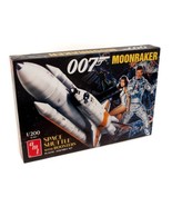 AMT James Bond 007 Moonraker Space Shuttle W/Boosters 1:200 Scale Model ... - £21.20 GBP