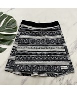 Rip Skirt Womens Wrap Size XS Black Gray Tropical Surfboard Stripe Print... - $29.69