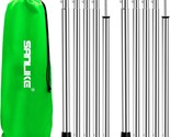 The San Like Tent Pole Telescopic Adjustable Tarp Poles For Camping Canopy - £31.41 GBP