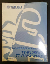 NEW OEM Yamaha  TT-R125P, TT-R125LWP Owner&#39;s Service Manual LIT-11626-15-24 - $379.77 MXN