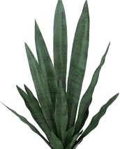 Summer Flower 23&quot; Snake Plant Artificial Leaves Set, 21pcs Faux Sansevieria - £27.17 GBP