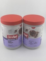 2 X SlimFast Smoothie Mix Creamy Chocolate Advanced Nutrition BB 05/2024 - £19.54 GBP