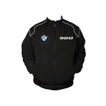 BMW 320 Racing Jacket Black | NASCAR jacket | racer | Gift jacket | embr... - $179.97