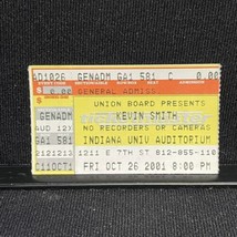 Kevin Smith Indiana University Auditorium Ticket Stub Silent Bob Vintage... - £16.90 GBP