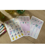 Koala Bath-Shower Time Journaling Planner Kit |  3 sheets - $169.62 MXN