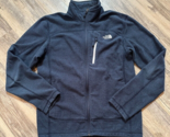 The North Face Navy Blue Textured Cap Rock Fleece Jacket Mens Size Small - £12.87 GBP