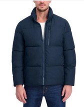 Nautica Mens Puffer Jacket Blue Quilted Pockets Lightweight Full-Zip Logo - $1,288.97 MXN