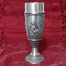 Zinn-Galerie Albrecht Durer Pewter Wine Goblet 7&quot; Dutch Painters Rembran... - £127.21 GBP