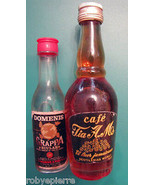 2 bottiglie Bottiglia mignon liquore Café Tia A M Giamaicano e Grappa Do... - $277.31 MXN