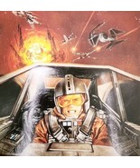 1996 Star Wars Art Print Dave Dorman X-Wing Rogue Squadron #3 Vintage DW... - $29.99