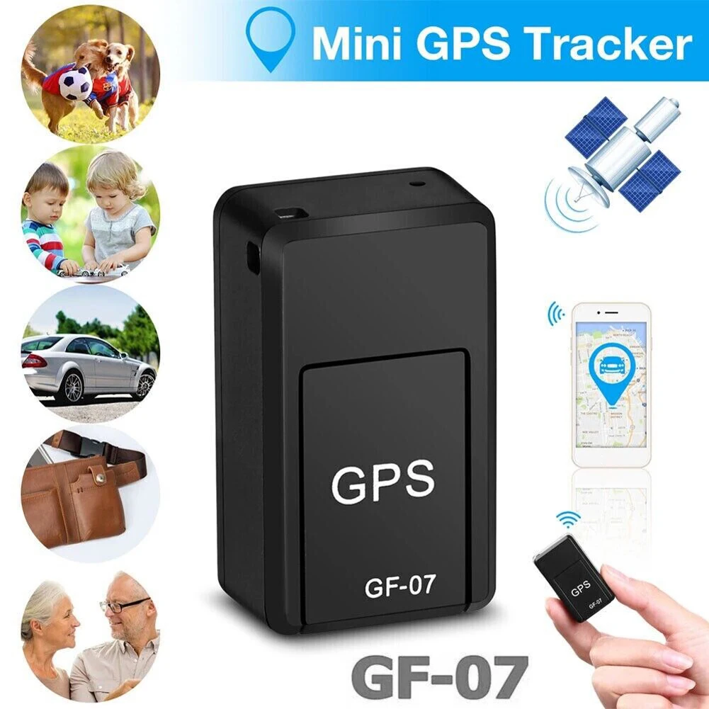 Car Real Time Tracking GF-07 GPS Tracker Magnetic Anti Theft SIM Message - £12.87 GBP
