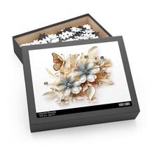 Personalised/Non-Personalised Puzzle, Floral, awd-244, (120, 252, 500-Piece) - £19.94 GBP+